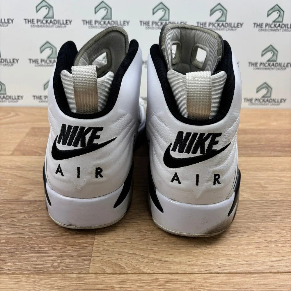 Jordan Jumpman MVP White Black High Top Basketball Sneakers Mens 10.5 DZ4475-100